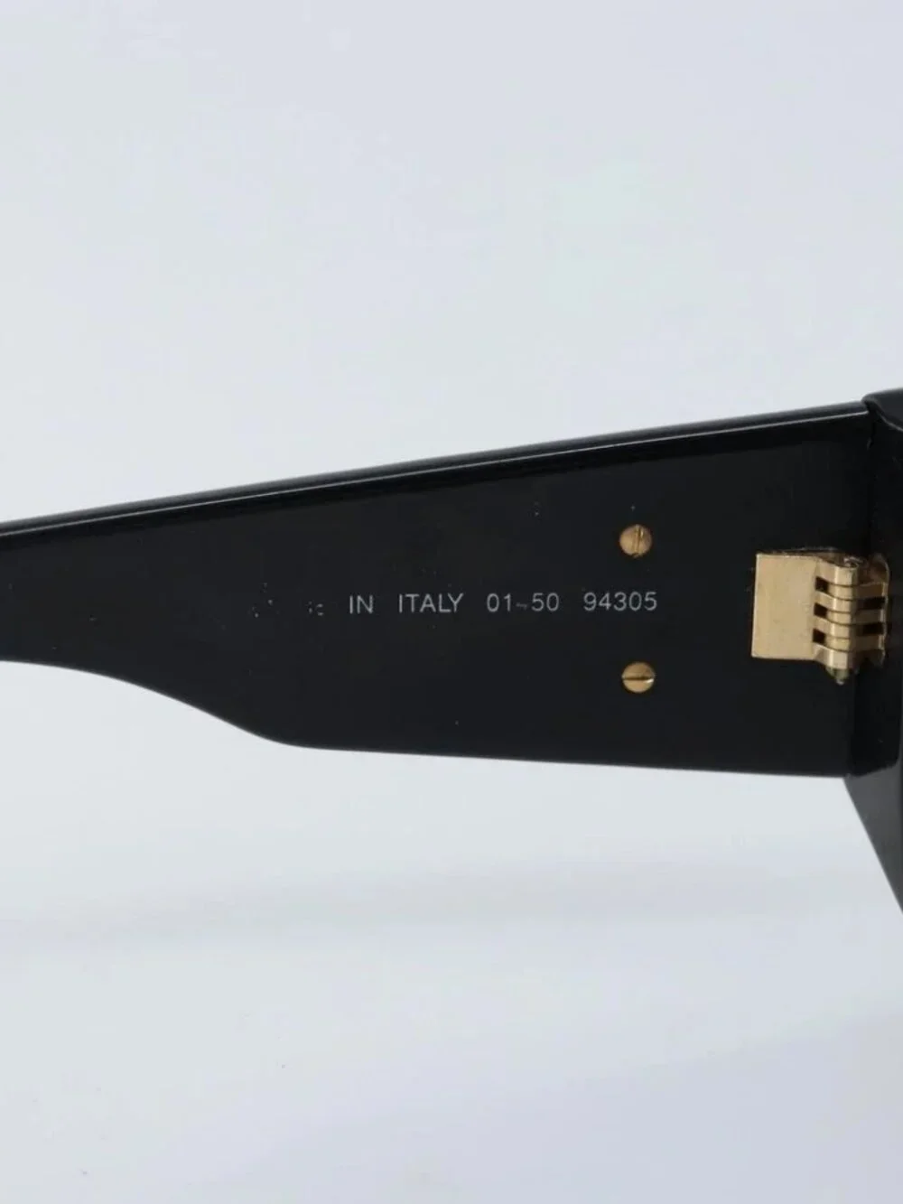 CHANEL Sunglasses plastic Black CC Auth BSZ432